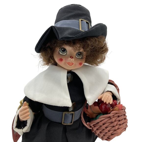 Vtg 1986 Brinn’s Pilgrim Doll Collectible Limited Edition Nov Calendar NOS - Picture 3 of 11